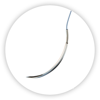 Non Absorbable Nylon Suture with Needles